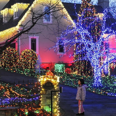 Gzyf Waterproof 200 Led Solar Powered String Fairy Lights Xmas Gzyf Waterproof 200 Led Solar Powered String Fairy Lights Xmas Wedding Party