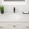 thumbnail image 2 of Undermount Bathroom Sink Oval, 2 of 7