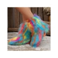 thumbnail image 2 of Mid Calf Snow Boots for Women, Faux Furry Winter Booties - Warm & Comfortable Winter Shoes, 2 of 11