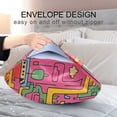 thumbnail image 4 of Yayeee Pillowcase Standard Size Set of 2 Satin Wrinkle Resistant Pillow Case, Art City, 4 of 7