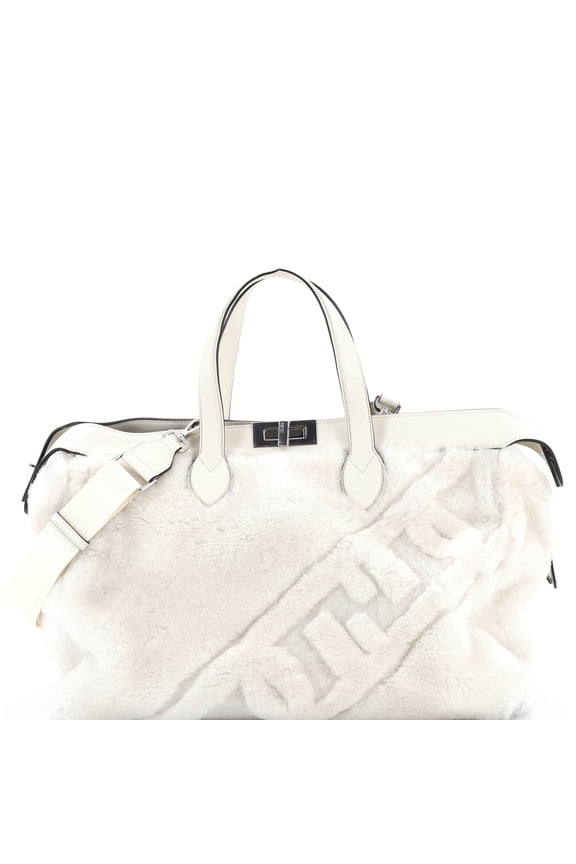 Pre-Owned Peekaboo ISeeU Forty8 Handbag Embossed Shearling By Rebag