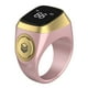 thumbnail image 2 of Contador anillos controlado por aplicación Iqibla Smart Tasbih Tally Counter para musulmanes Zikr Ring (Rosa-20 mm), 2 of 2