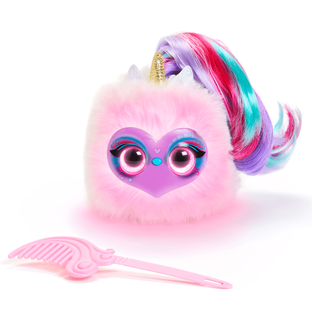 Pomsies Lumies Dazzle Gogo Interactive Electronic Plush