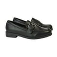 thumbnail image 4 of XY London Womens Kali Chunky Buckle Detail Loafers, 4 of 5