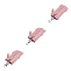 thumbnail image 5 of Cartera de cuero Sonducket para llaves monedero organizadora color rosa, 5 of 6