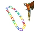 thumbnail image 4 of 200pcs Plastic Chain Playing Toy Bird Hanging Chain Toy Parrot Bite Toy Educational Chain Bird Supplies (Random Color, 200pcs/2 Pack), 4 of 6