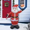 thumbnail image 2 of Jeco CHD-OD073 4 ft. Santa Inflatale Christmas Decoration, 2 of 10