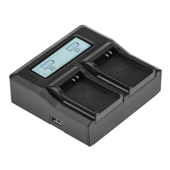 Green Extreme Dual Smart Charger with LCD Screen for Canon NB-8L