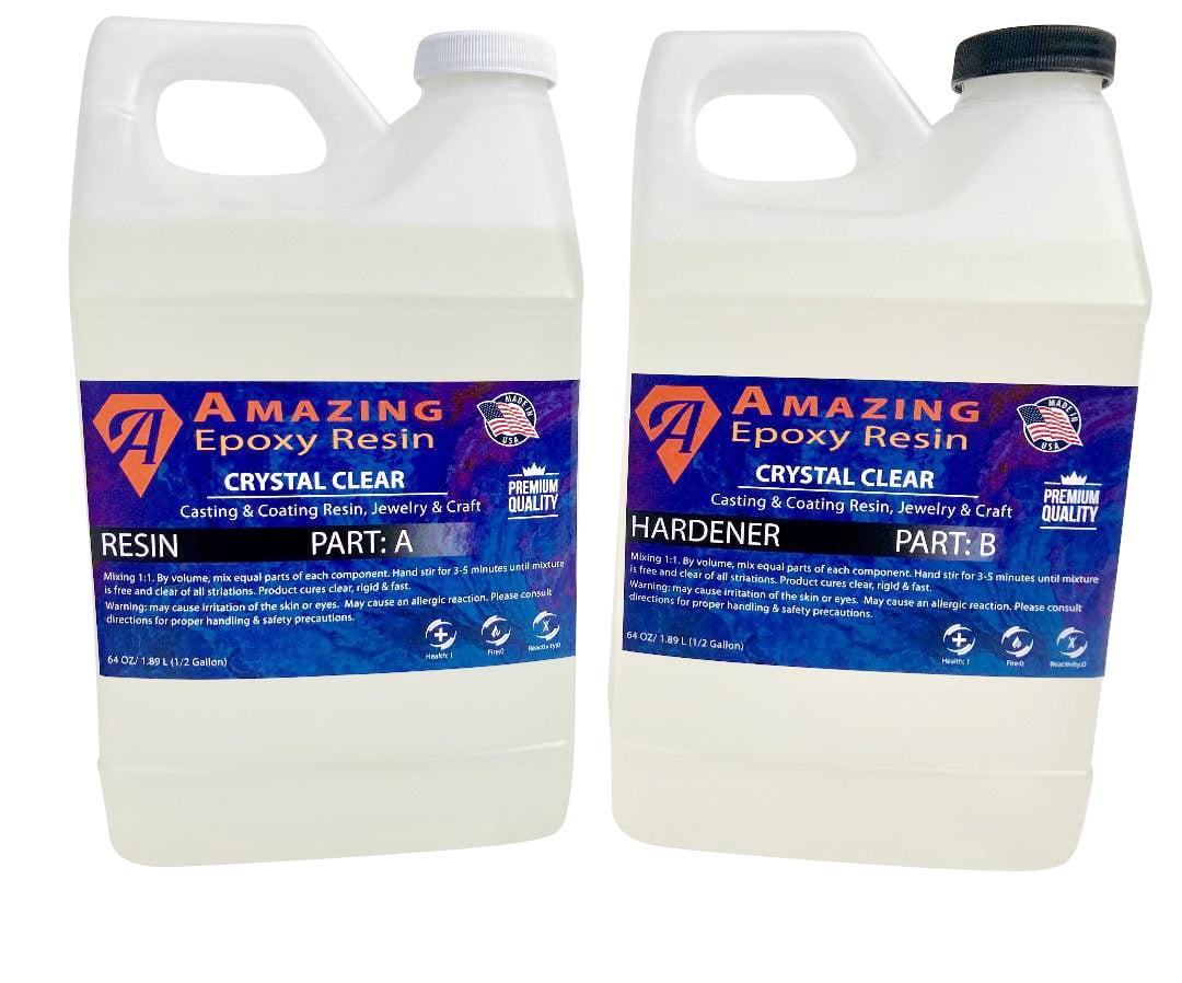Buy Crystal Clear Epoxy Resin Kit 1Gallon at Ubuy Philippines