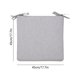 thumbnail image 3 of Cojín para silla de comedor | Cojín de suelo con relleno de algodón | Soporte suave para el hogar, sala de estar, cocina, balcón | Cojín cuadrado estilo tatami para leer, jugar videojuegos, 3 of 6