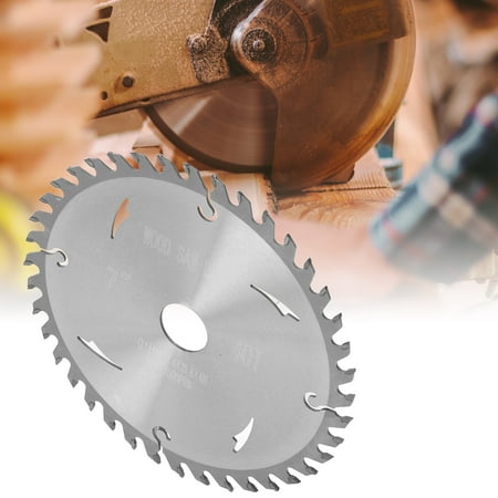 

Amonsee Woodworking Tools Carpentry Saw Blade Woodworking Circular Saw Blade Carbide Alternate Teeth Carpentry Tool For Miter Table Saw 7x40T
