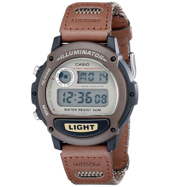 Reloj CASIO W-89HB-5AVH Illuminator Multifunción-Negro negro 44 mm Casio W-89HB-5AVH