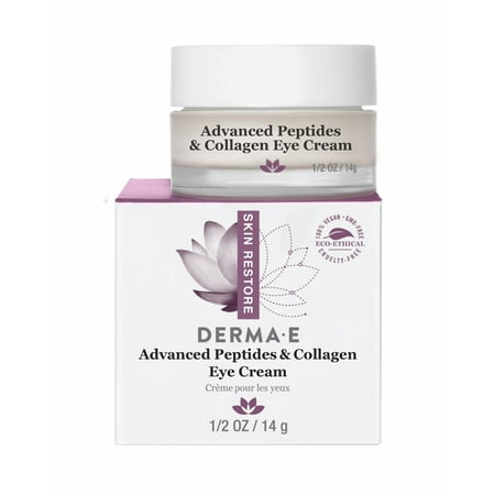 - Derma E Advanced Peptides & Collagen Eye Cream, 0.5 Oz