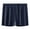 Dark Blue, variant on zeranth Men Summer Ice Silk Shorts Briefs Mid-rise Elastic Waistband Seamless Thin Underwear Loose Fit Wide Leg Sleeping Shorts