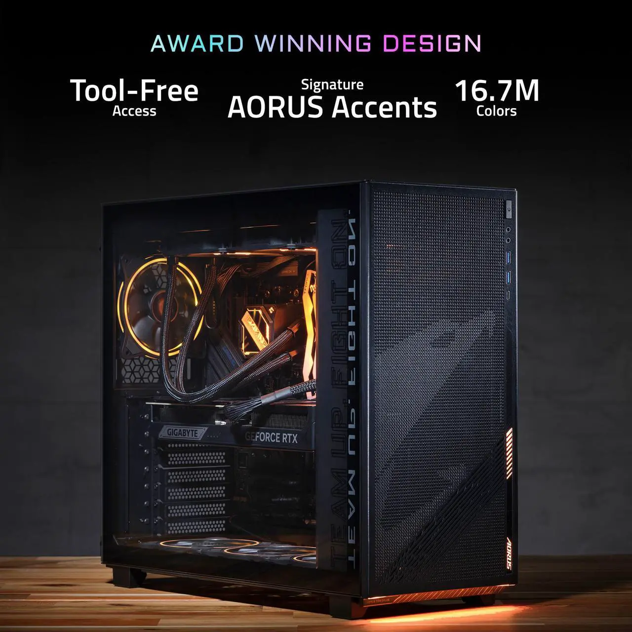 Gigabyte Gaming Desktop PC AORUS PRIME 5 AP5A7N8-5002 AMD Ryzen 7 9700X 32GB DDR5 2TB SSD GeForce RTX 5080 Windows 11 Home