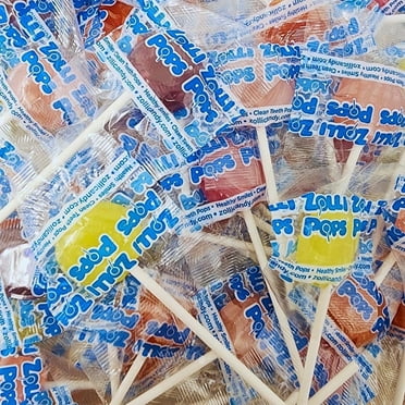Zollipops Sugar Free Clean Teeth Lollipops, Assorted Fruit Flavors, 1 lb Bag