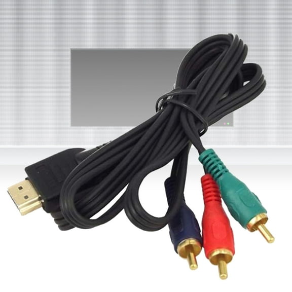 SPRING PARK Audio Converter Cable Corrosion-resistant Steady PVC Universal Adapter Cable for Home