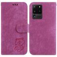 thumbnail image 2 of Compatible with Samsung Galaxy S20 Ultra 5G Embossed Cute Tiger Flip Folio Wallet Case Card Pocket Holder Cover, 2 of 5