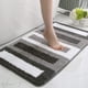 thumbnail image 5 of ZHAOCHENG Alfombra de baño antideslizante, alfombra de cocina, alfombra de baño esponjosa, alfombra de ducha de microfibra suave, de secado rápido, absorbente de agua, lavable a máquina-40 x 60 cm (gr, 5 of 5