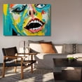 thumbnail image 6 of Abstract Art Modern Decorative Painting Face Framed Canvas Poster Bedroom Decor Sports Landscape Office Room Decor Gift,Frame-style,24x36inch(60x90cm), 6 of 8