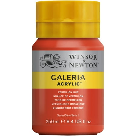 UPC: 0094376914351 | Winsor & Newton Galeria Acrylic Paint  250ml  Vermillion Hue