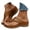 Brown, variant on Thong Sandals for Women Casual Arch Support Slip On Buckle Strap Slippers Womens Flip Flops Summer Beach Sandals Waterproof Leather Shoes