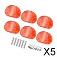 thumbnail image 1 of Runquan 5xGuitar Tuner Peg Buttons Tuner Buttons for Electric Guitar Replacement Accs Red, 1 of 8