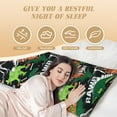 thumbnail image 4 of Easygdp Dinosaur Skeleton Long Body Pillowcase - Super Soft Microfiber Body Pillow Case - Envelope Closure, Cool, Anti-Fading- 20x54 in, 4 of 8