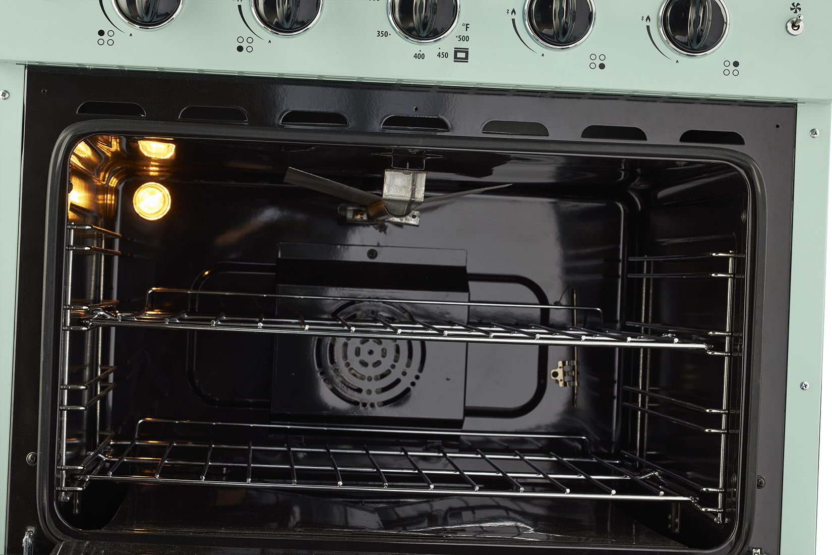 Unique Classic Retro 30" 3.9 cu/ft Freestanding Gas Range with Sealed Burners in Summer Mint Green