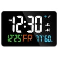 thumbnail image 2 of Higrómetro de Termómetro Inteligente de Reloj de Escritorio Tuya Wifi Con Soporte de Pantalla LED Digital Wifi Auto-Calibracia/Brillo de 4 Niveles/Aplicación Vista Remota/Alto, 2 of 7