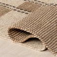 thumbnail image 5 of Corbett Fringed Wool Area Rug, 5' x 8', Corbett Beige, 5 of 8