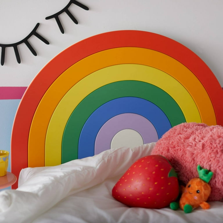 Rainbow headboard hotsell