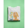 thumbnail image 3 of Dog Friends. Sweatshirt Women -Image by Shutterstock, Female 3X-Large, 3 of 4
