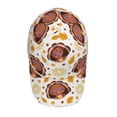 thumbnail image 4 of Disketp Fall Turkey Print Baseball Caps For Outdoor Sports Fashion Casual Outdoor Caps Men Women, 4 of 9