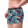 thumbnail image 2 of Pofeuu Fish In The Wave Print Men’s Boxer Briefs, Moisture-Wicking Underwear, Regular,Trunk-Large, 2 of 5