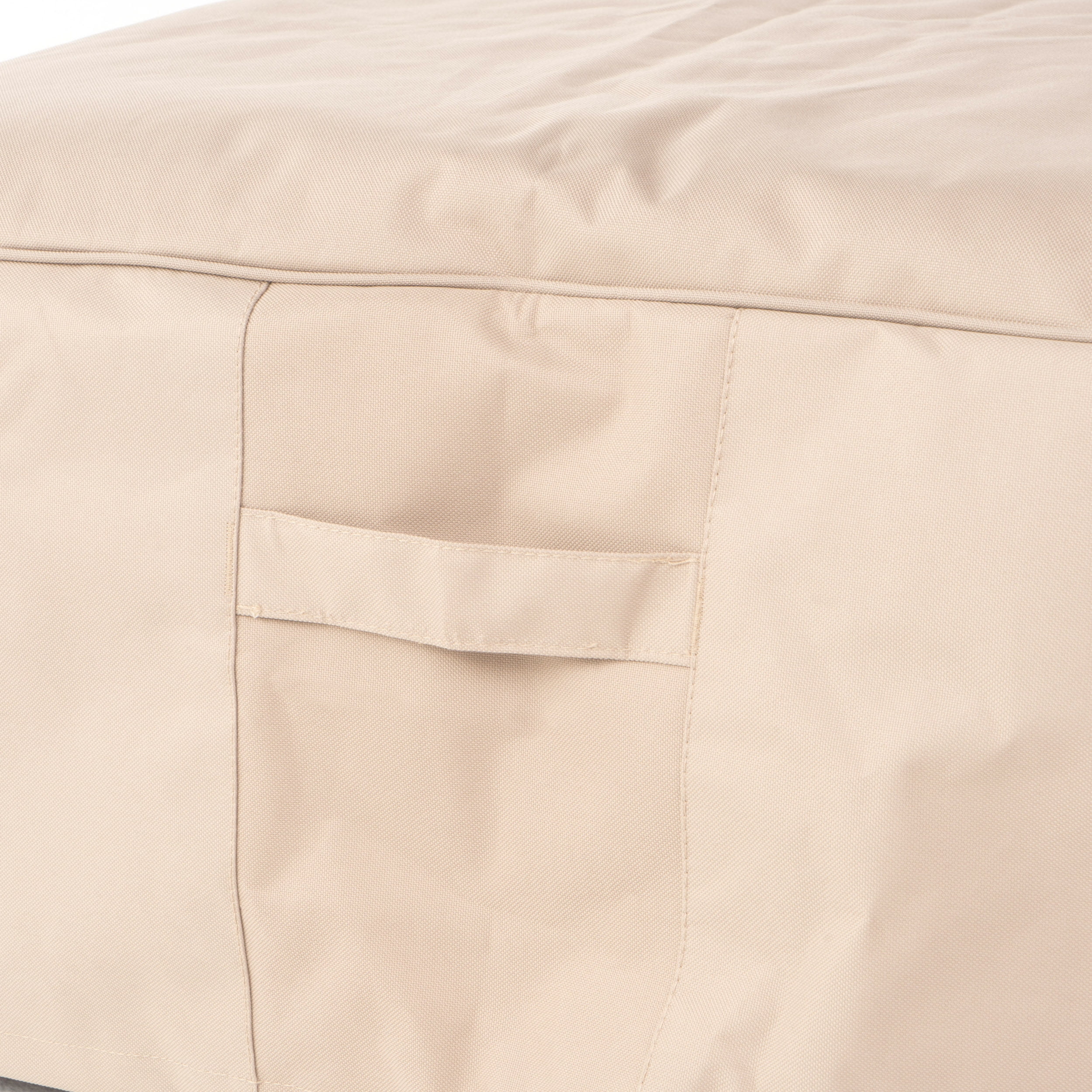 Outdoor Furniture Protective Cover, Waterproof Conversation Set Dust Cover for Patio Garden, Beige