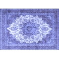 thumbnail image 1 of Ahgly Company Indoor Rectangle Persian Blue Traditional Area Rugs, 7' x 10', 1 of 4