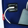 thumbnail image 3 of TCL 15" Underseater Rolling Carry-On Luggage, Blue, 3 of 3