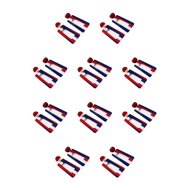 Guardurnaity Pendientes de araña de acrílico, pendiente con colgante hueco geométrico elegante, accesorios para fiestas de bodas y banquetes para Trapezoide hueco 10Conjunto