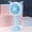 Blue BU, variant on Wwv Cooling Handheld Fan Mini Fan USB Rechargeable Portable Handheld Folding Styling Fan with Night Light Function Soft Illumination for Students School Home Travel,9.06x4.13x2.95in Green