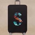 thumbnail image 5 of 2024 Travel Suitcase Cover Elastic Luggage Dust Cover Apply 18-32 Suitcase Protective Cover Paint Pattern Series 8paintR L, 5 of 5