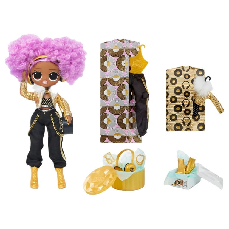 L.O.L. Surprise! LOL Surprise OMG 24K D.J. Fashion Doll with 20
