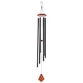 thumbnail image 3 of KFFKFF Outdoor Wind Chimes, 60 inches, Richly Toned Wind Chimes with 6 Tubes, Distinctive Large Commemorative Wind Chimes for Celebrations, Remarkable Outdoor Embellishment for, Black, 3 of 9