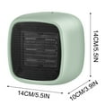 thumbnail image 2 of Kadlawus Under $5 ! Portable Heater with Energy Efficient Operation Safety Protection Fast Warming Technology for Desk Bedroom Space, 2 of 8