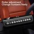 thumbnail image 4 of Car Temporary Parking Card Plate,Car Parking Phone Number Plate with Safety Hammer,Cars Dashboard Hidden Phone Number Plate,Car Park Stop Sticker Display Automobile Parking Gadgets Accessories, 4 of 8
