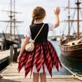 thumbnail image 7 of Halloween Pirate Costume Set for Women Adult Hollow Out Backless Design Knitted Fabric Performance Suit for Holiday Party Stage Cosplay, 7 of 7