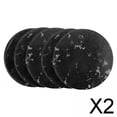 thumbnail image 1 of Set de 3 Pinceles Profesionales para Extensiones de Pestañas en Piedra Natural , Negro, 2 piezas, 1 of 10