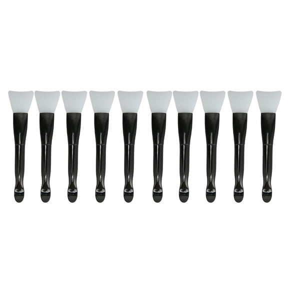 Cepillo aplicador de barro facial, 10 brochas de maquillaje de silicona, cepillo aplicador sin pelo, cepillo aplicador facial, diseño elevado