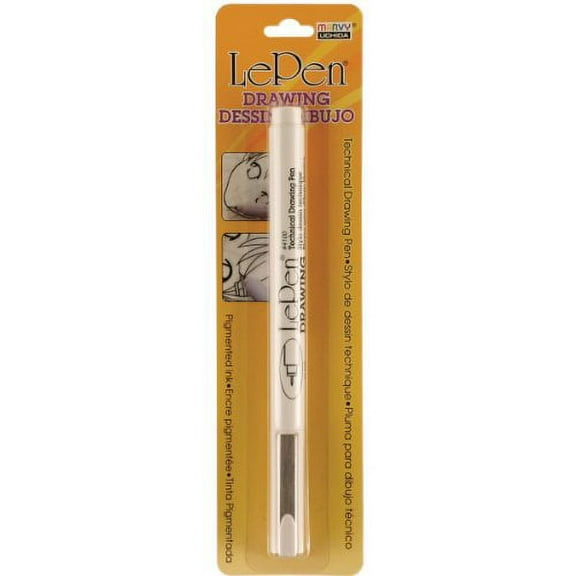 Le Pen Technical Drawing Pen Carded-Black 0.05 Point