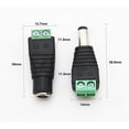 thumbnail image 5 of Dc Power Supply Male / Female Connector Plug Adapter 12V Jack Socket Adapters Used For Video Monitor Cctv Camera Cable Led Strip Light, 5 of 5